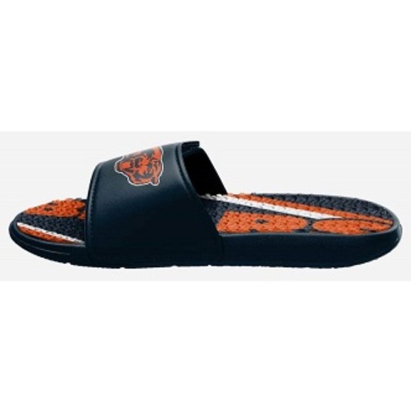 chicago bears slippers for men